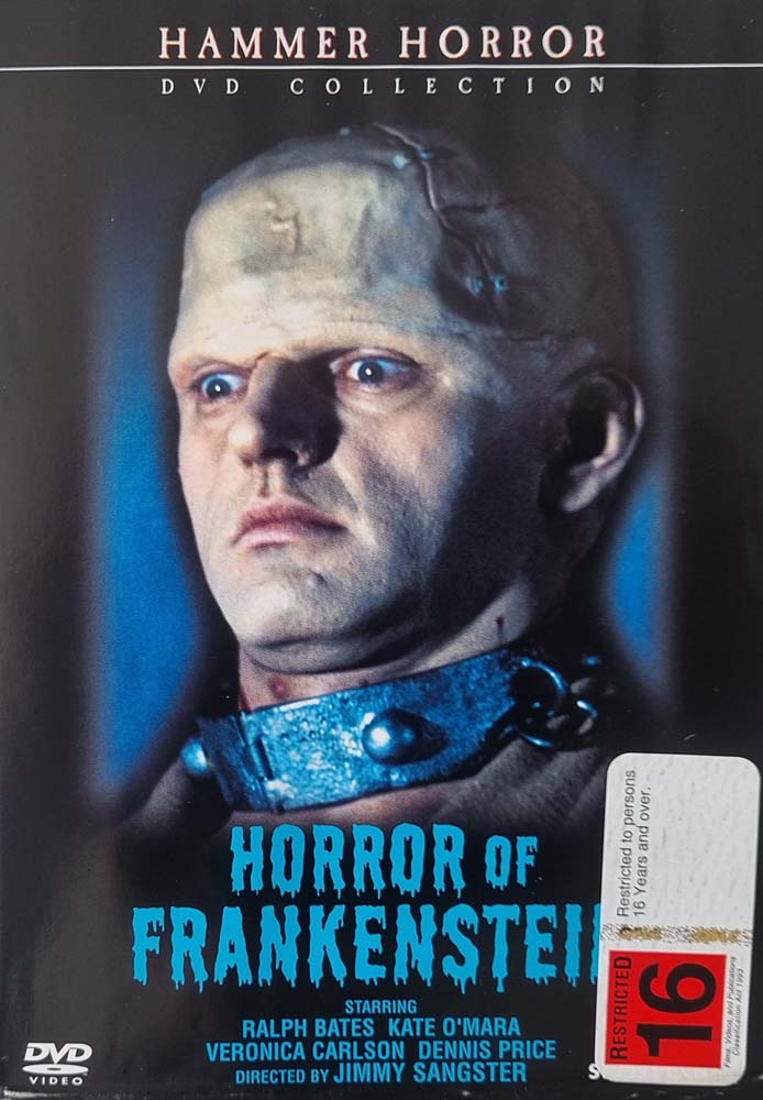The Horror of Frankenstein - 1970 (DVD) Region 2
