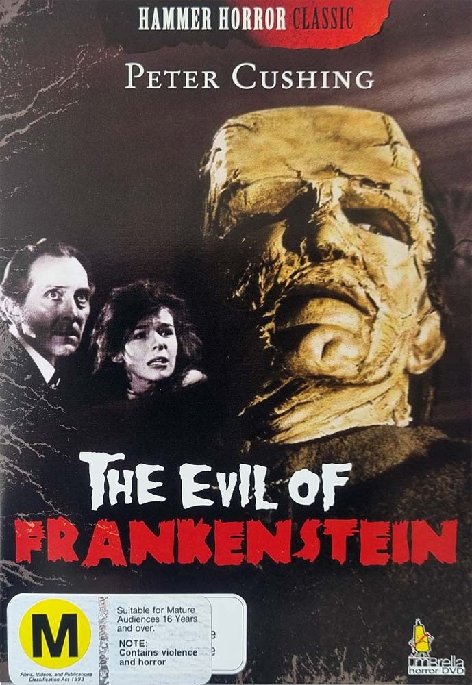 The Evil of Frankenstein - 1964 (DVD)