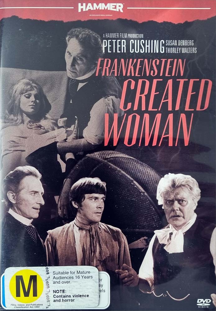 Frankenstein Created Woman - Hammer Horror - 1967 (DVD)