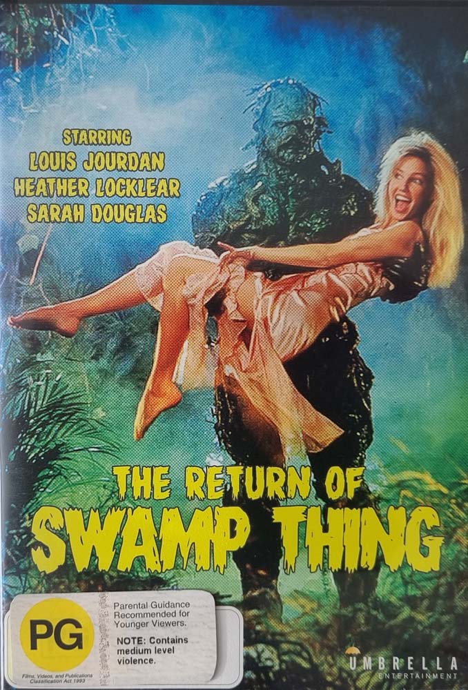 The Return of the Swamp Thing - 1989 (DVD)