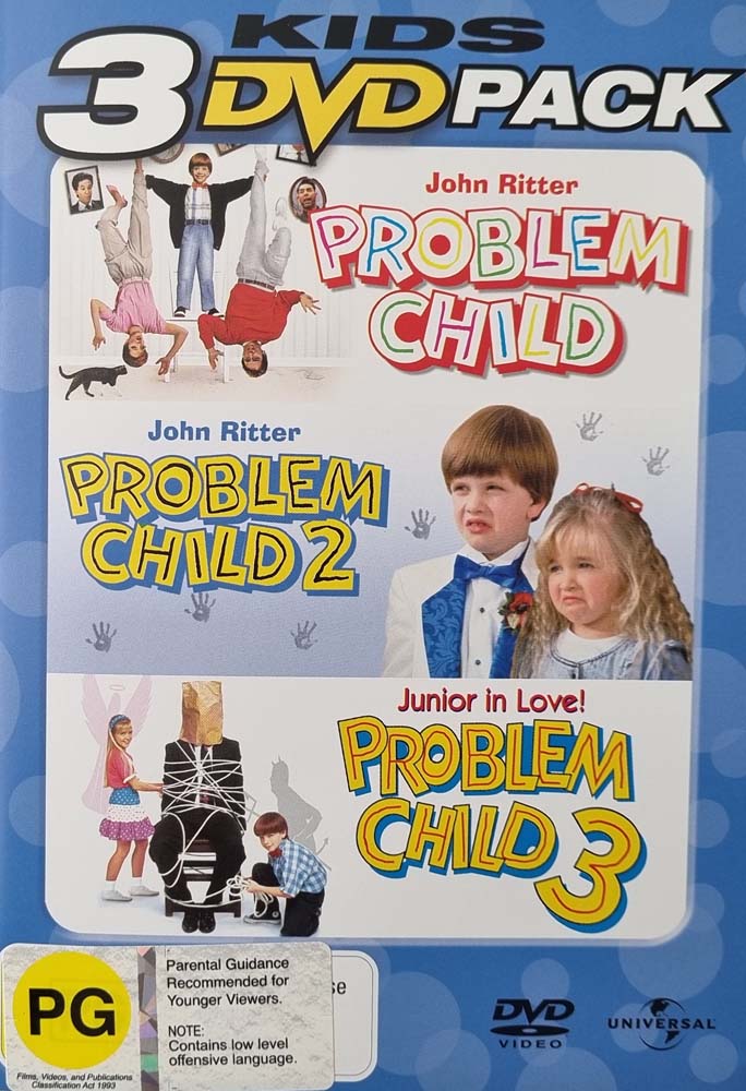 Problem Child 1, 2, 3 - 1990 (DVD)