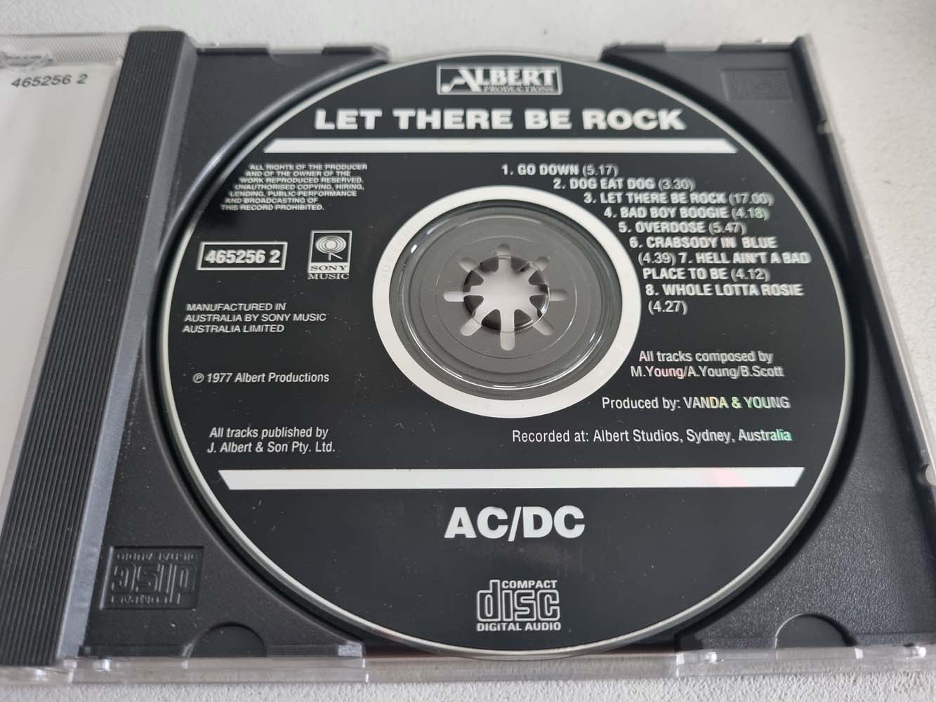 AC/DC - Let There Be Rock - Rare Misprint (CD)