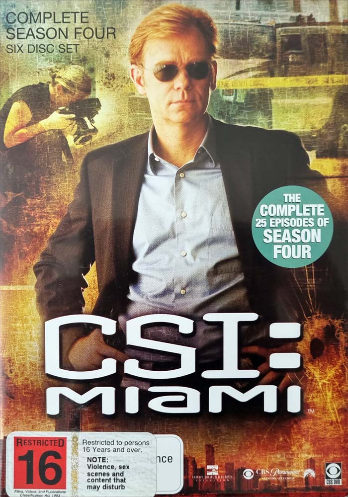 CSI Miami - Complete Season Four (DVD)
