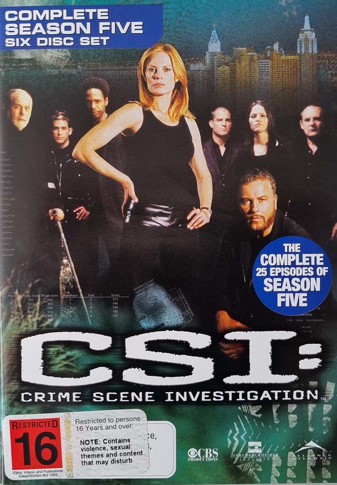 CSI: Crime Scene Investigation - Complete Season Five (DVD)