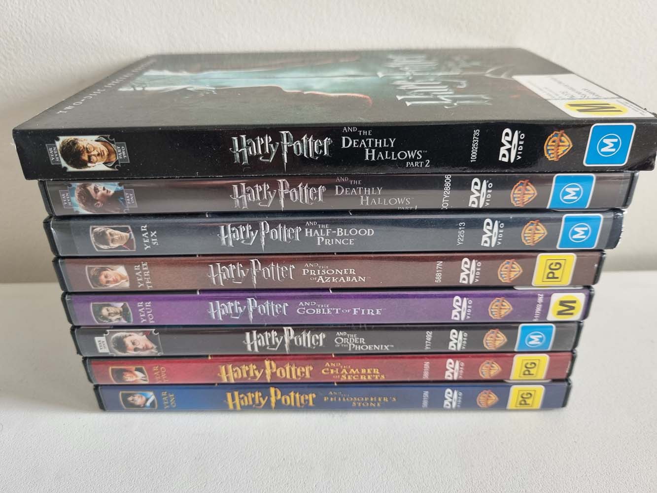 Harry Potter Hogwarts shops Collection Blu -Ray Set