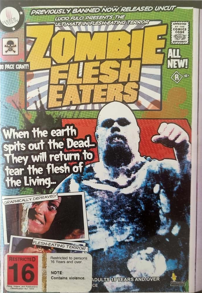 Zombie Flesh Easters - aka Lucio Fulci's Zombie - 1979 (DVD)