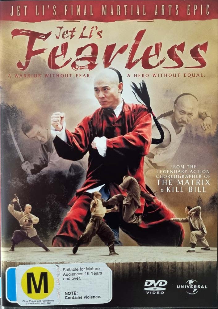Jet Li's Fearless - 2006 (DVD)