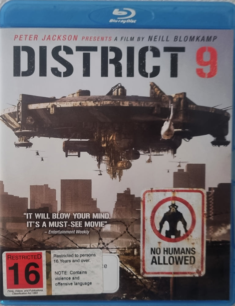 District 9 - 2009 (Blu Ray)