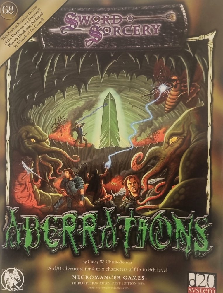 Sword & Sorcery: Aberrations (D20 System) G8