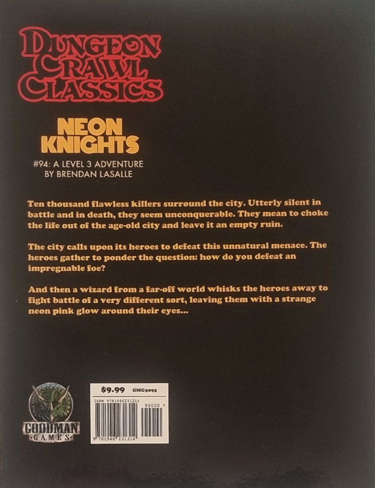 Dungeon Crawl Classics: Neon Knights #94