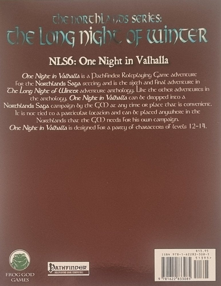 The Long Night of Winter - One Night in Valhalla (Pathfinder Module)