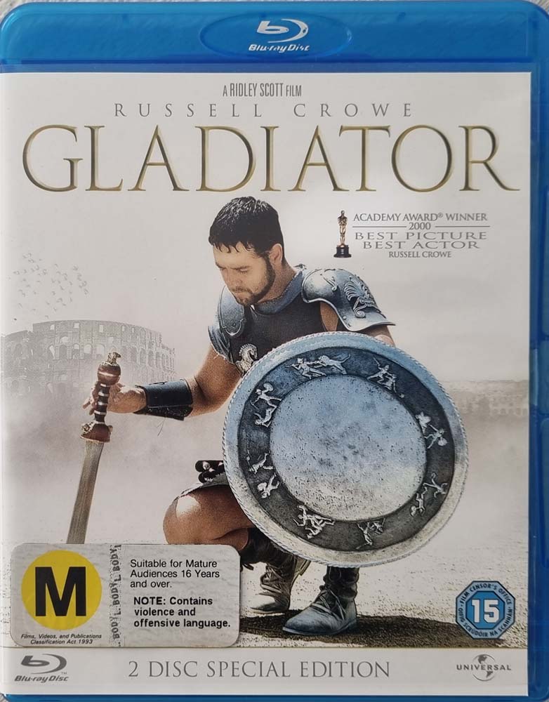 Gladiator - 2 Disc Special Edition - 2000 (Blu Ray)