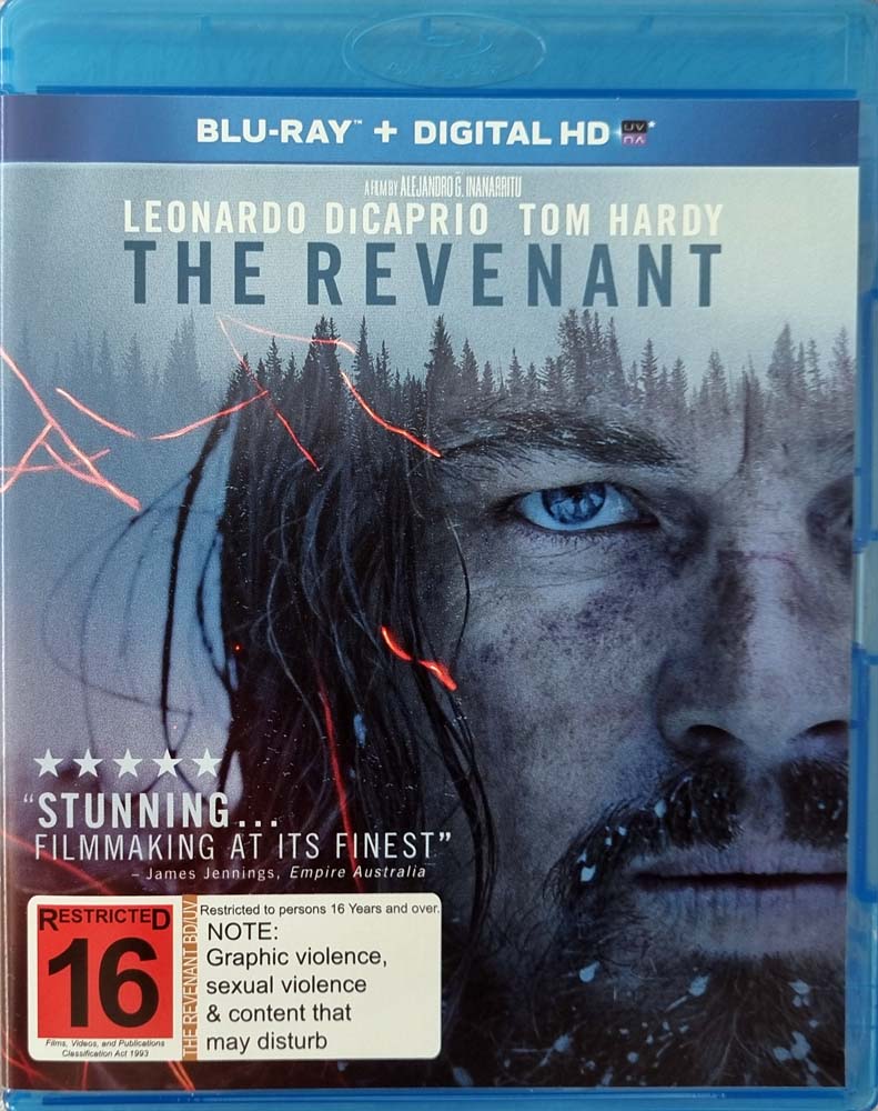 The Revenant - 2015 (Blu Ray)