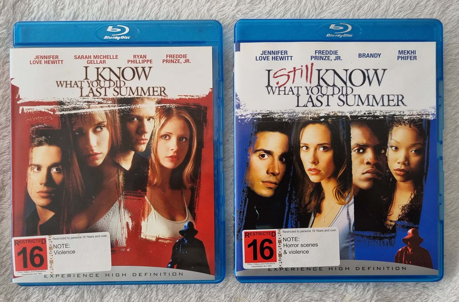 I Know What You Did Last Summer / I Still Know What... - 1997 / 1998 (Blu Ray)