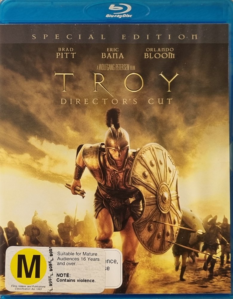 Troy - Director's Cut - 2004 (Blu Ray)