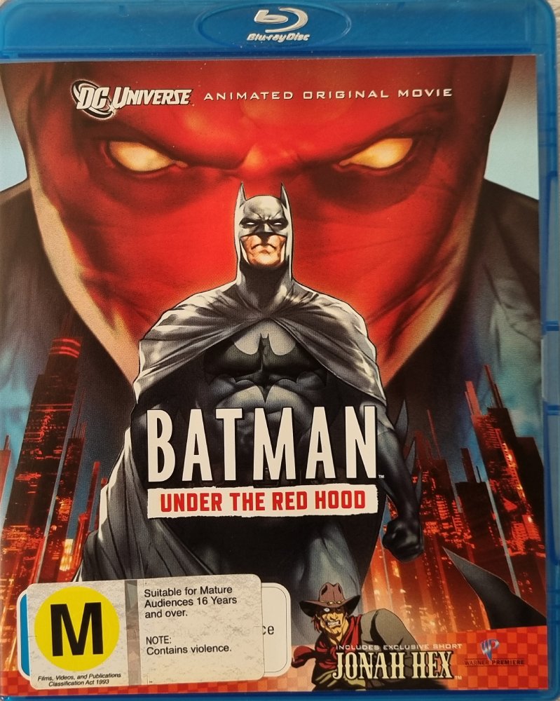 Batman Under the Red Hood - 2010 (Blu Ray)