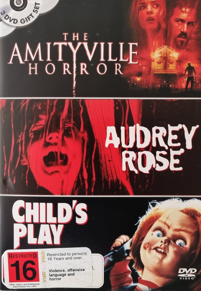 The Amityville Horror / Audrey Rose / Child's Play - 2005 (DVD)