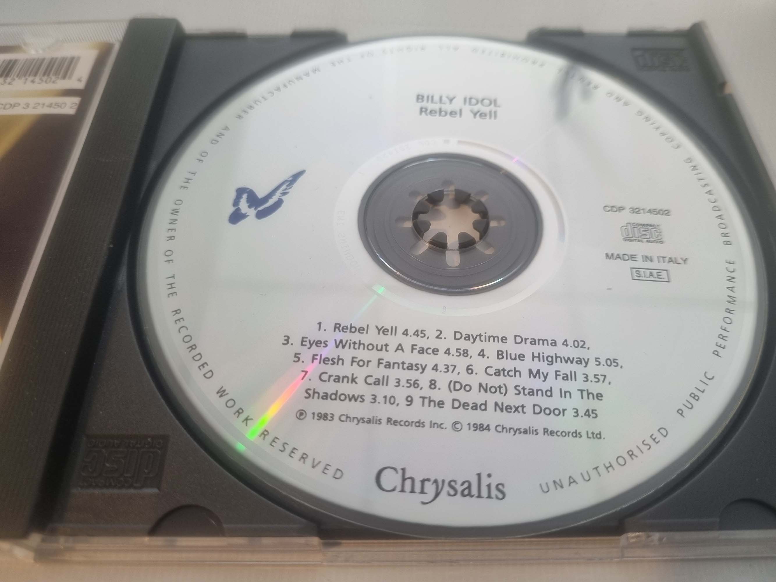 Billy Idol - Rebel Yell (CD)