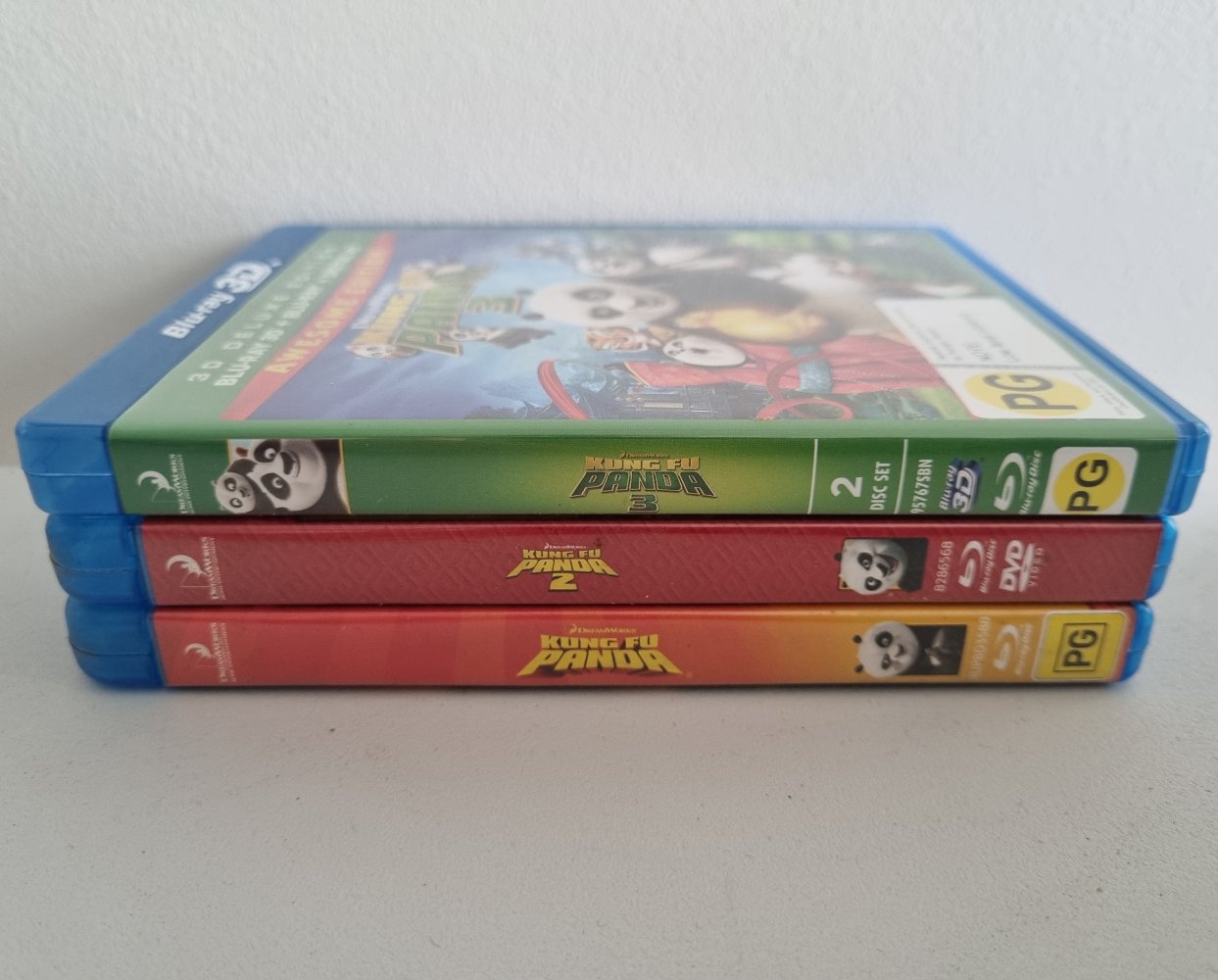 Kung Fu Panda Trilogy - 2008 (Blu Ray)