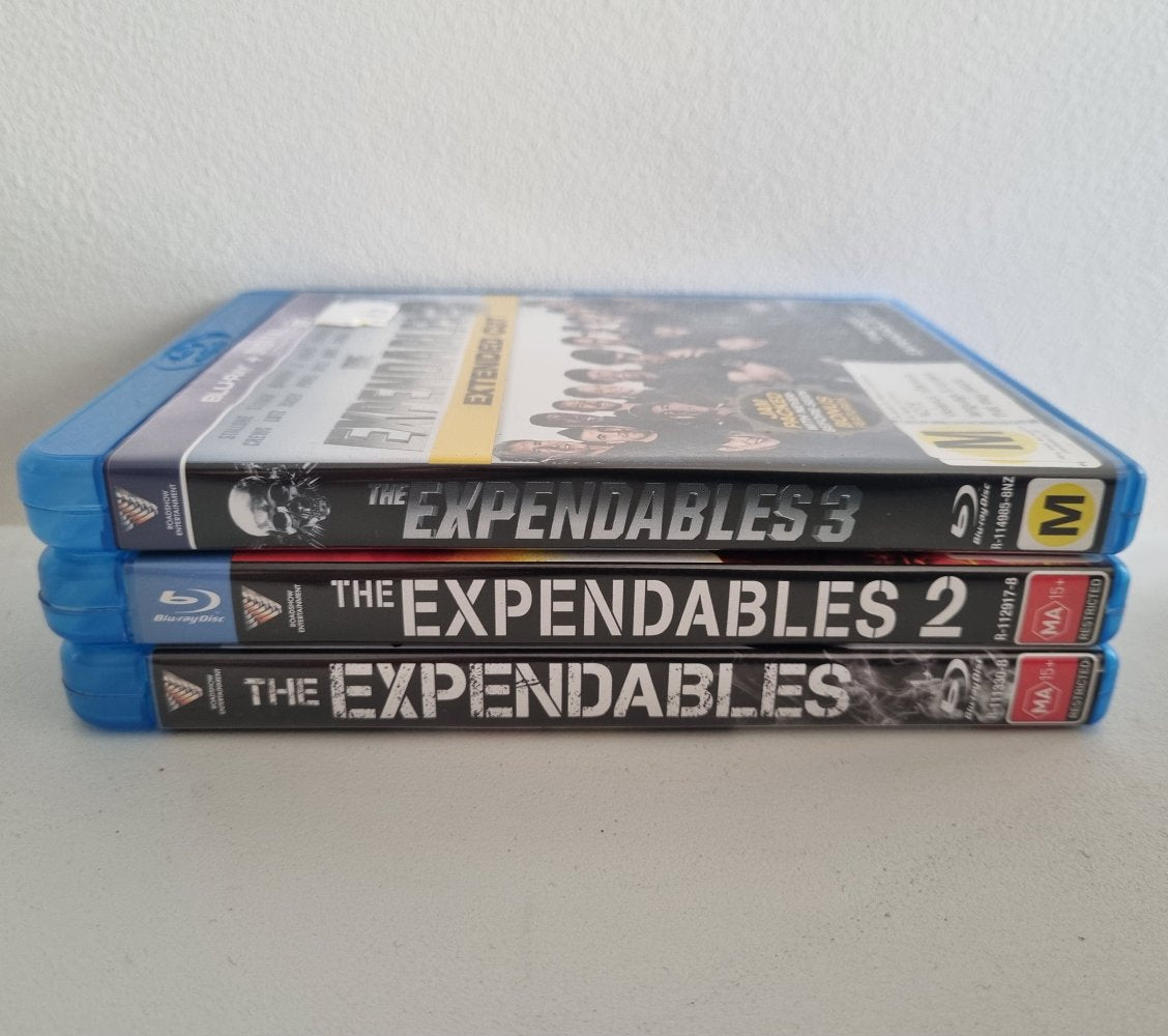 The Expendables Trilogy - 2010 (Blu Ray)