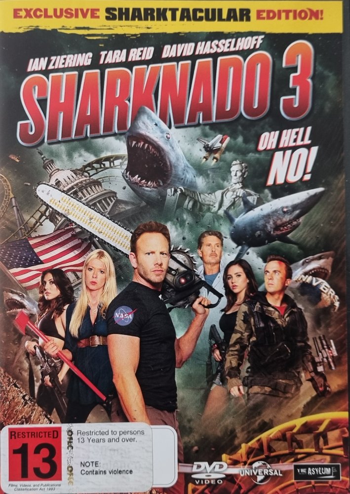 Sharknado 3: Oh Hell No! - 2015 (DVD)