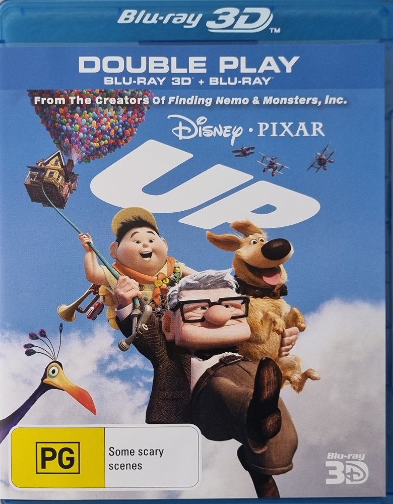 Up 3D + 2D - 2009 (Blu Ray)