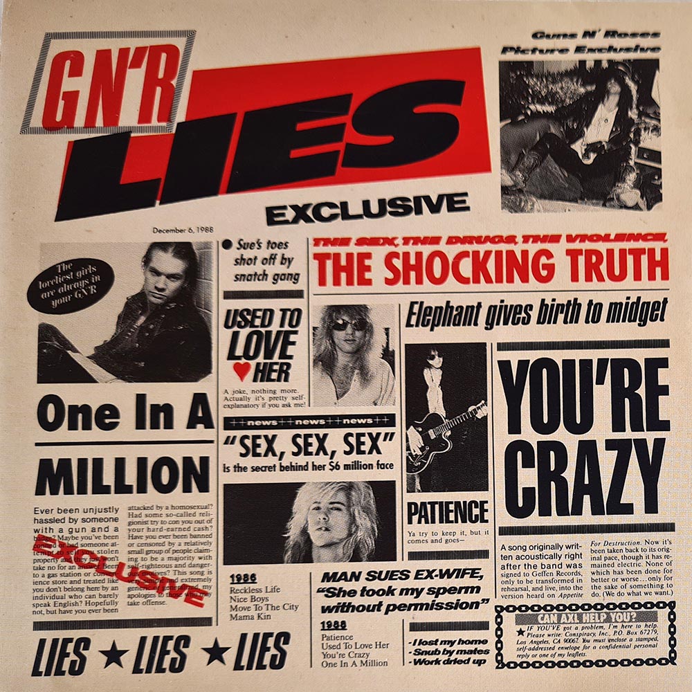Guns N' Roses - G N' R Lies (CD)