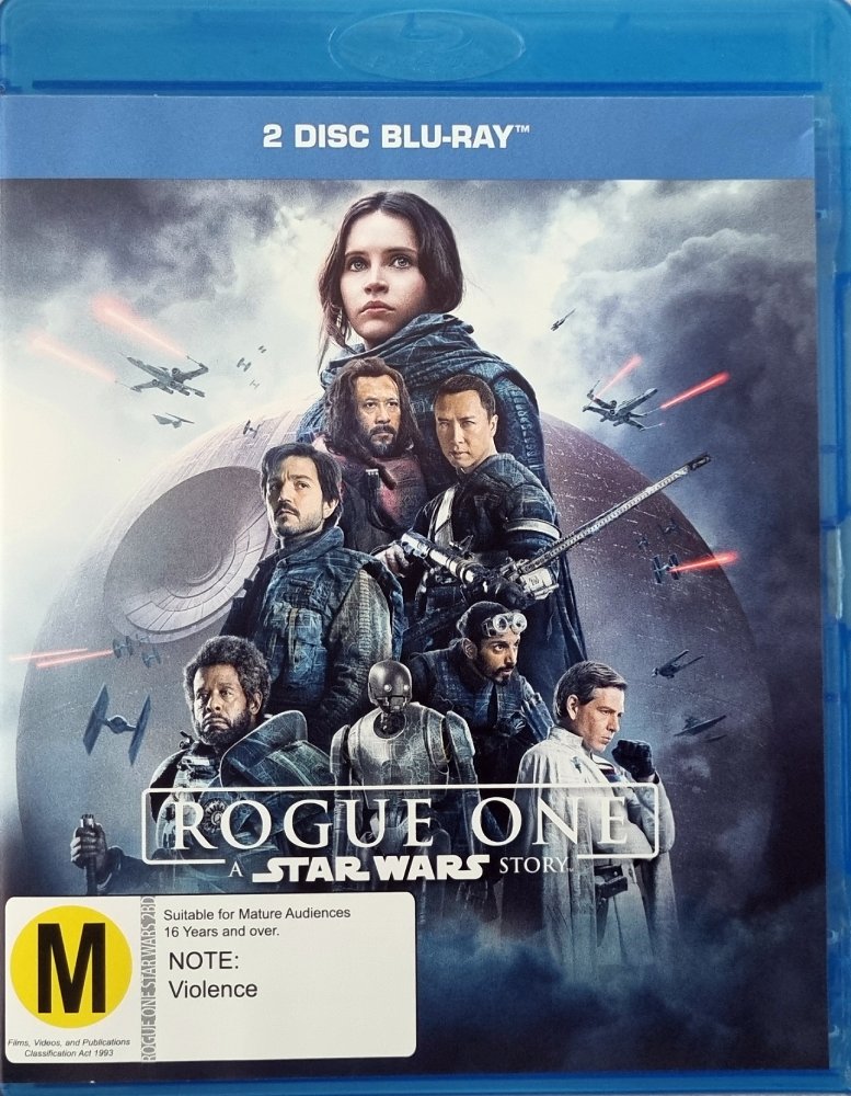 Rogue One - A Star Wars Story - 2 Disc - 2016 (Blu Ray)