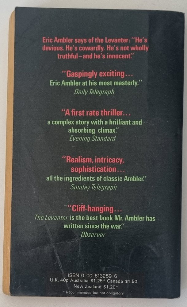 The Levanter - Eric Ambler