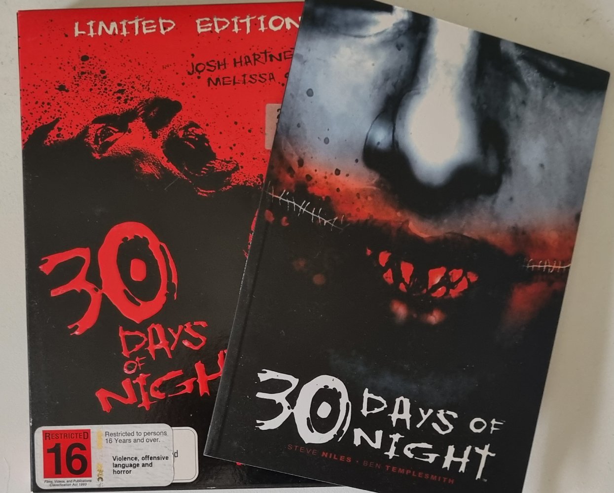 30 Days of Night: Limited Edition w/ Graphic Novel - 2010 (DVD)