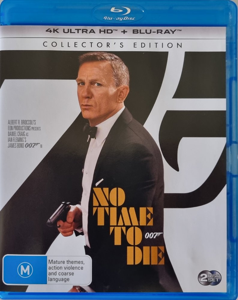 No Time to Die - 2021 (Blu Ray)