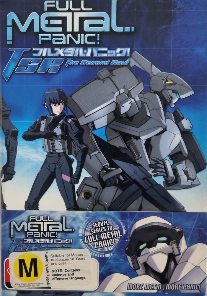 Full Metal Panic The Second Raid - 4 Disc Box Set - 2005 (DVD)
