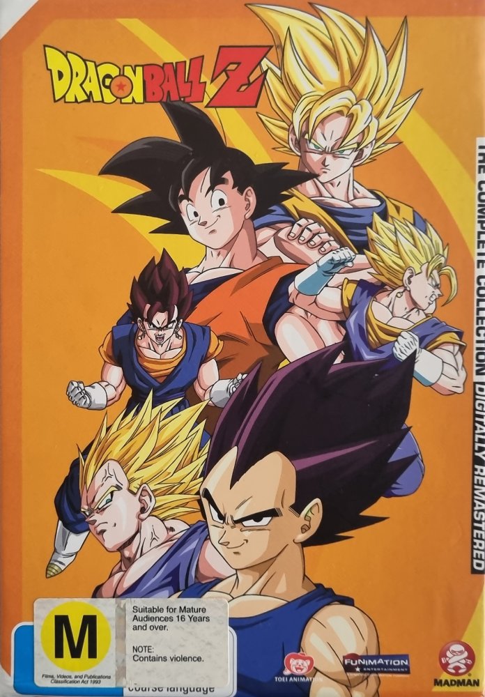 Dragonball Z The Complete Collection - Digitally Remastered - 1996 (DVD)