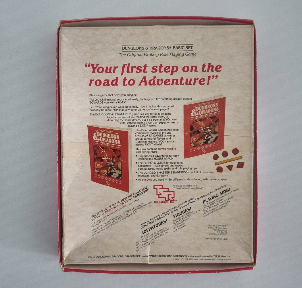 Dungeons and Dragons: Red Box Set 1: Basic Rules