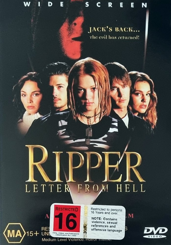 Ripper - Letter From Hell - 2001 (DVD)