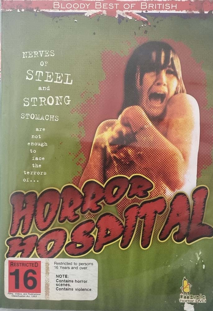 Horror Hospital (DVD) EX RENTAL - 1973