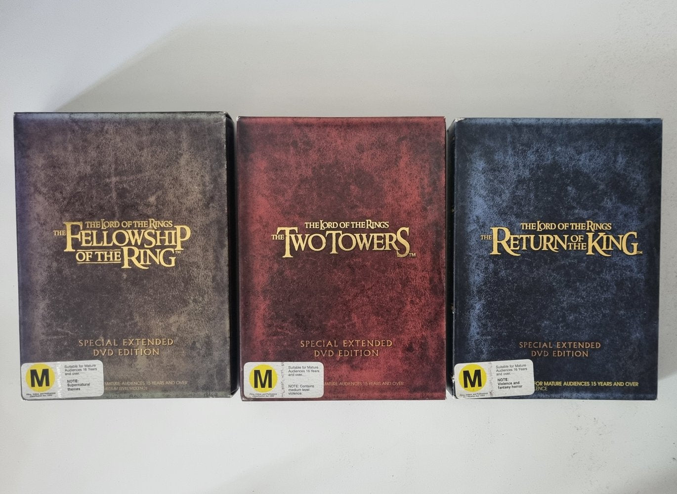 Lord of the Rings Special Extended Trilogy - 12 Disc Set - 2001 (DVD)