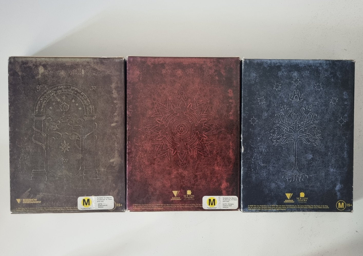 Lord of the Rings Special Extended Trilogy - 12 Disc Set - 2001 (DVD)