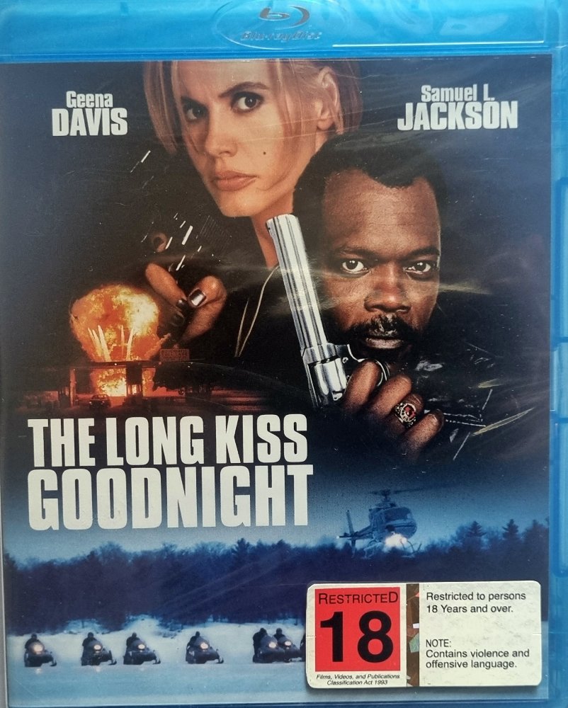 The Long Kiss Goodnight (Blu Ray) Brand New - 1996
