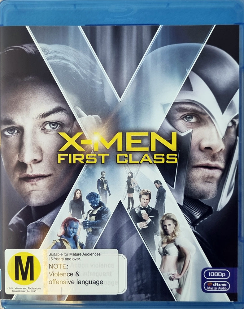 X-Men First Class (Blu Ray) + DVD - 2011