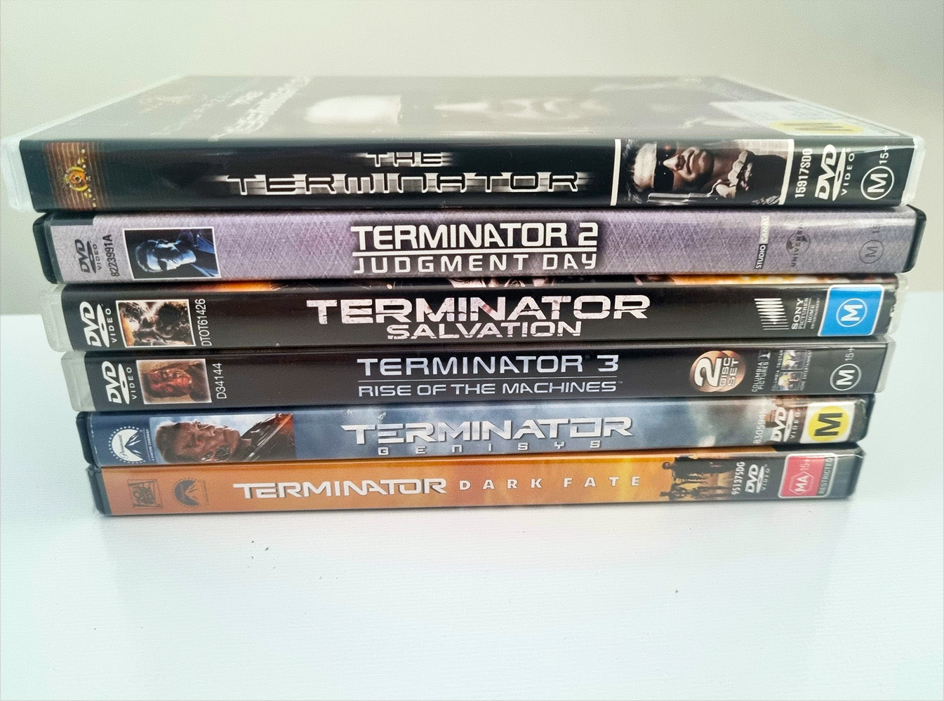 Terminator the Complete Movie Collection (1-6) - 1984 (DVD)