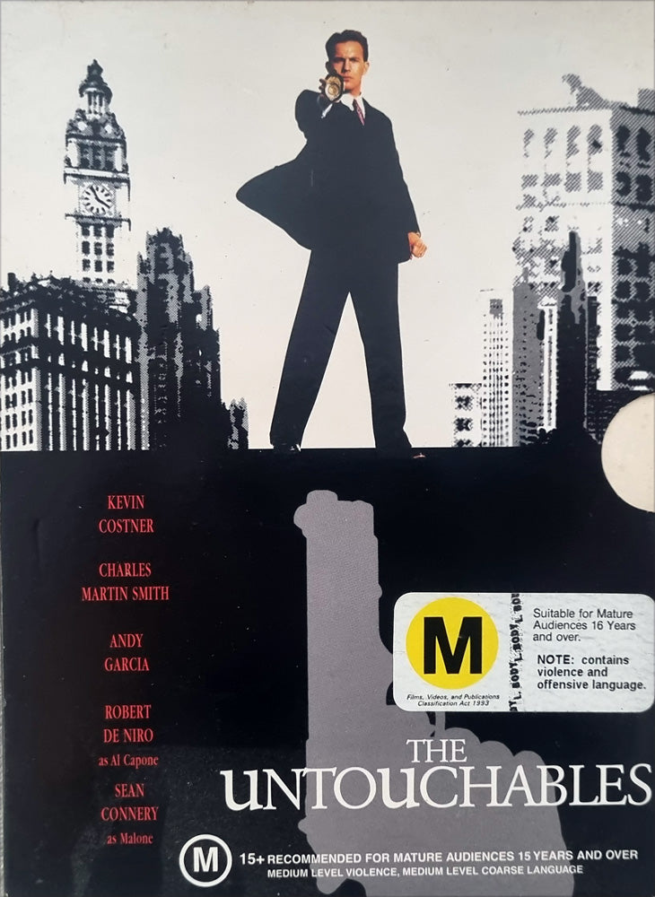 The Untouchables (DVD) w/ poster - 1987