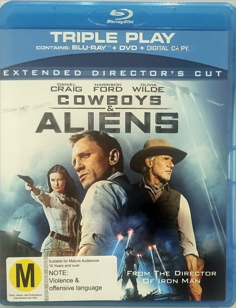 Cowboys & Aliens (Blu Ray) + DVD - 2011