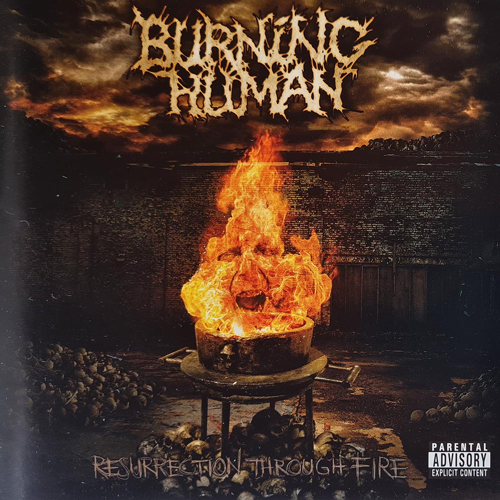 Burning Human - Resurrection through Fire (CD)