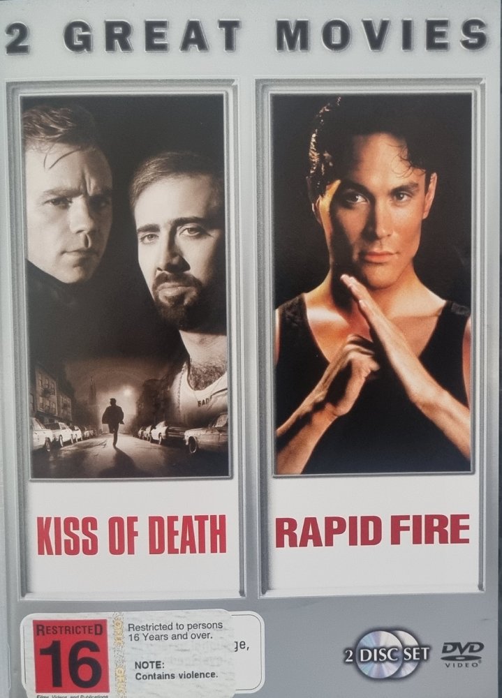 Kiss of Death / Rapid Fire - 1995 (DVD)