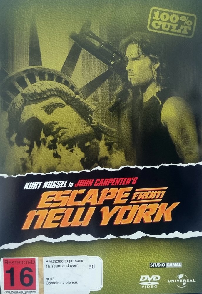 Escape From New York - 1981 (DVD)