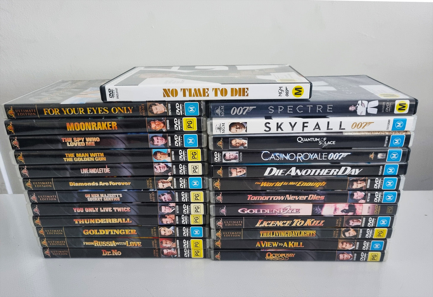 James Bond 007 Complete 25 Movie Collection - 1962 (DVD)