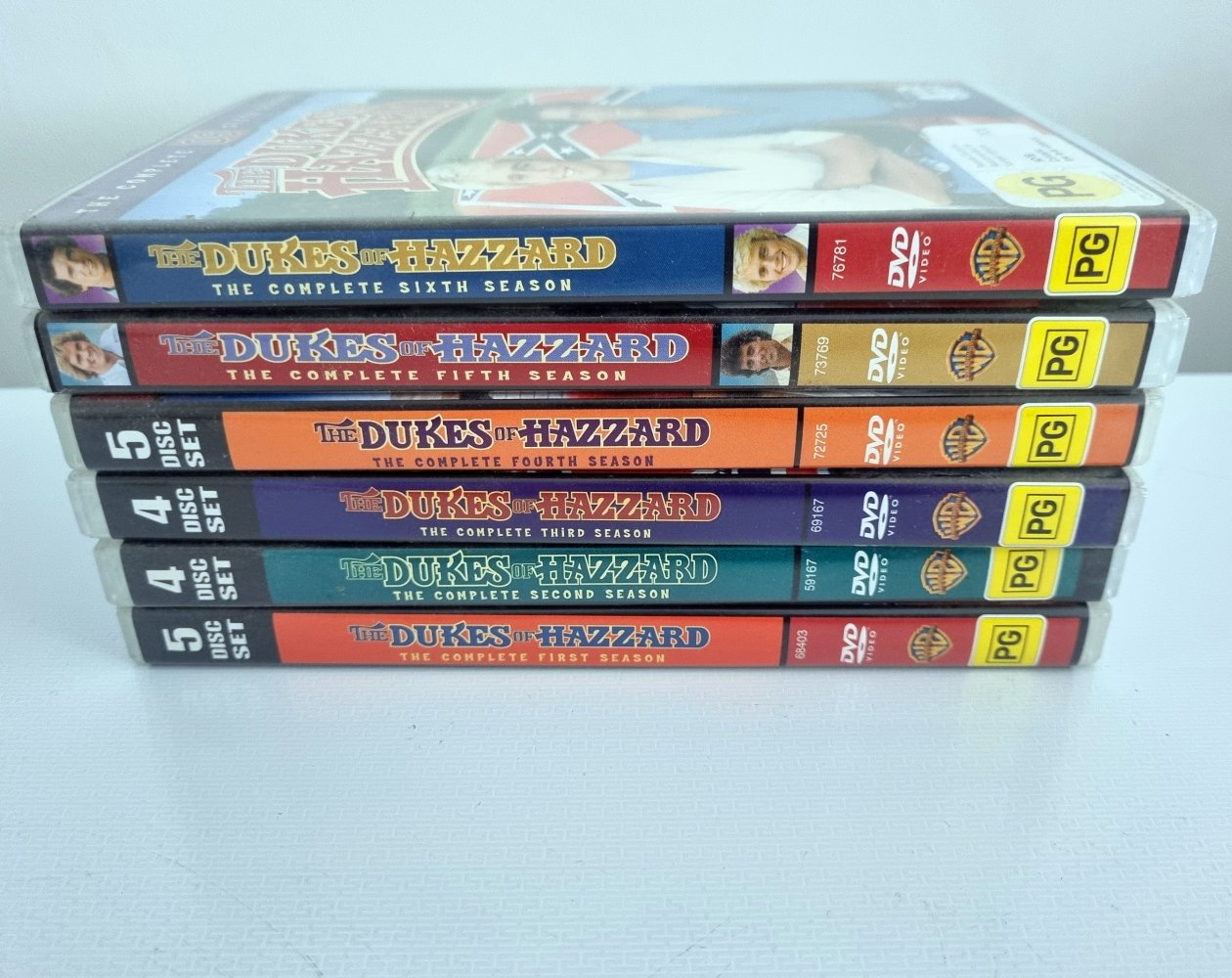 The Dukes of Hazzard Season 1-6 (DVD)