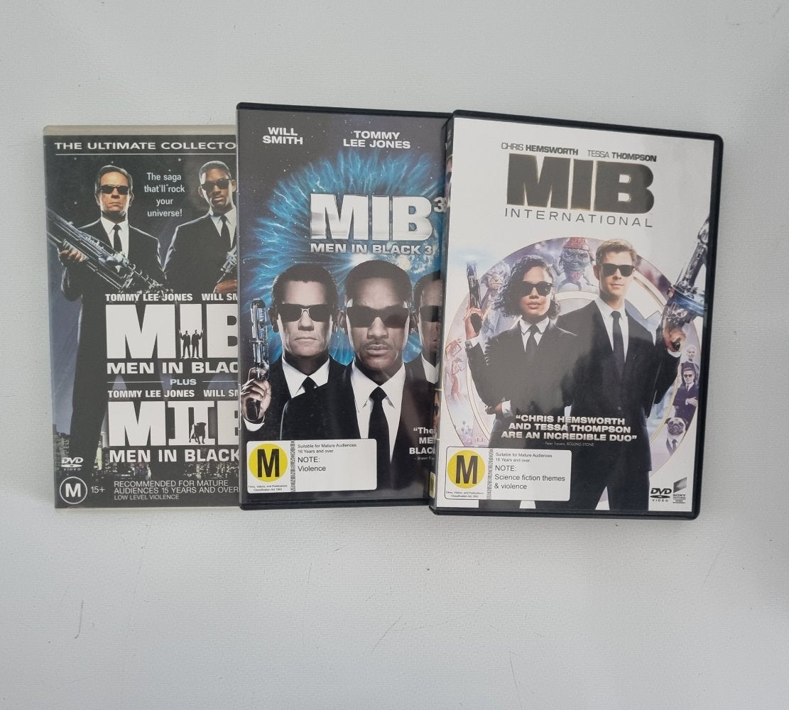 Men in Black Quadrilogy Collection (4 Disc Set) - 1997 (DVD)