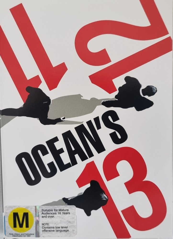 Ocean's Trilogy: Eleven, Twelve, Thirteen - 2004 (DVD)